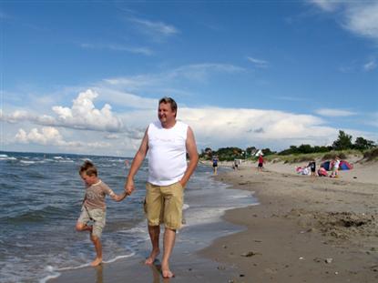 Die Strände an der Seeländischen Riviera.